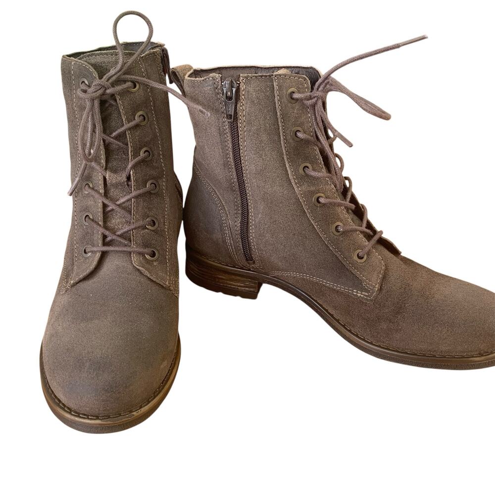 Taos Boot Camp Suede Ankle Boots – Women’s US 8–8.5 / EU 39